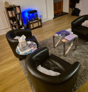 Shoreham counselling treatment room